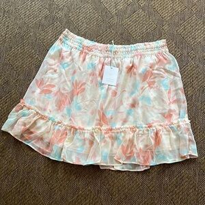 LC Lauren Conrad Lightweight Boho Ruffled Skirt size XXL NWT